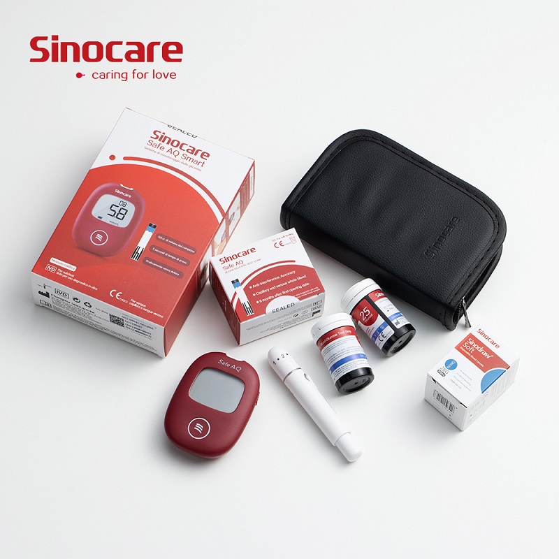 Sinocare safe AQ smart blood glucose test strip